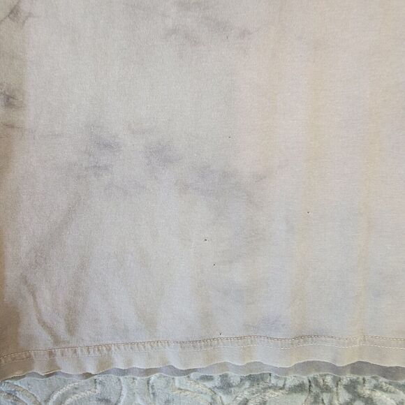 Volcom V-Stain Shirt Men's Medium Gray Tie Dye Distressed USA Made Stone Center - Picture 6 of 11